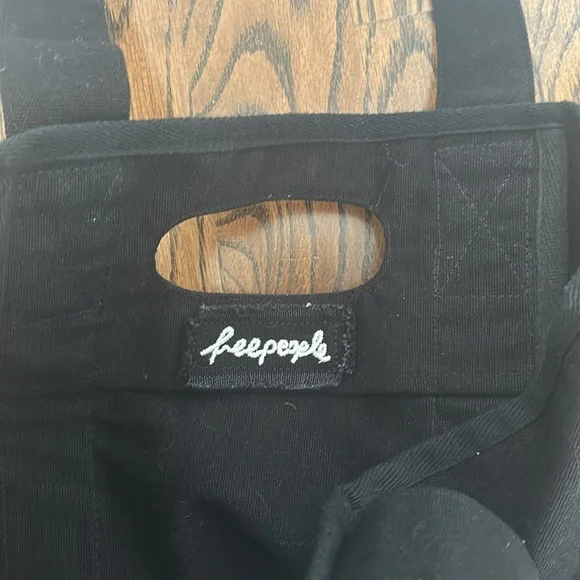 Freepeople Caravan Tote Black and White - Picture 8 of 12